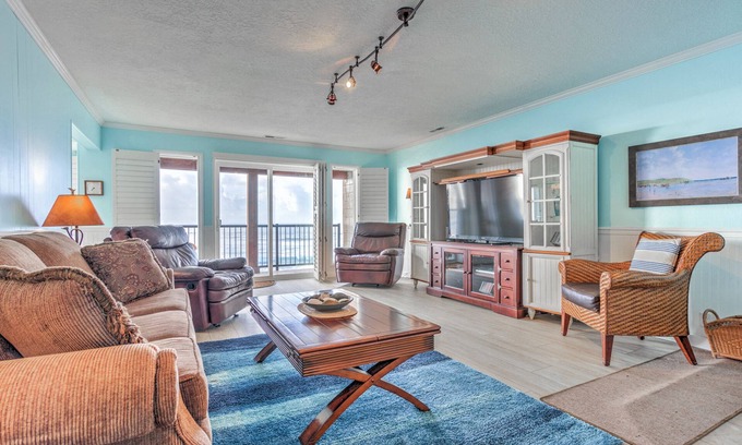 Lincoln Beach Condo | Condo #27 Newly updated Beach Front Home
