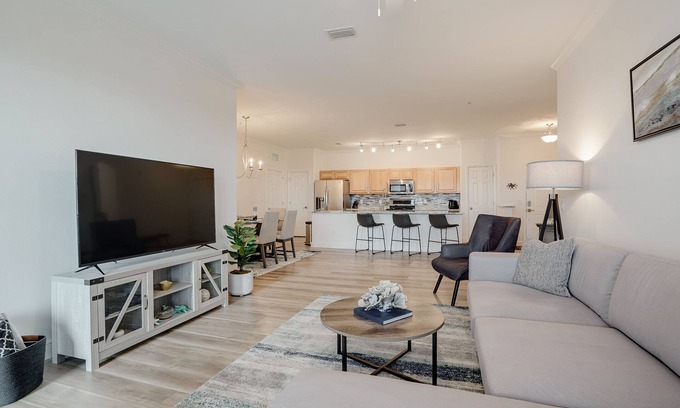 Majestic Palms Condo | Contemporary Coastal Luxury at Majestic Palms!