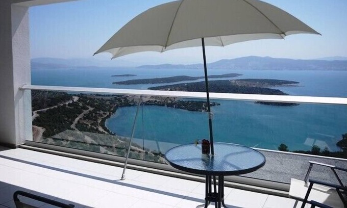 Milas Apartment | Contemporary designer penthouse on the Aegean Sea with breath taking views