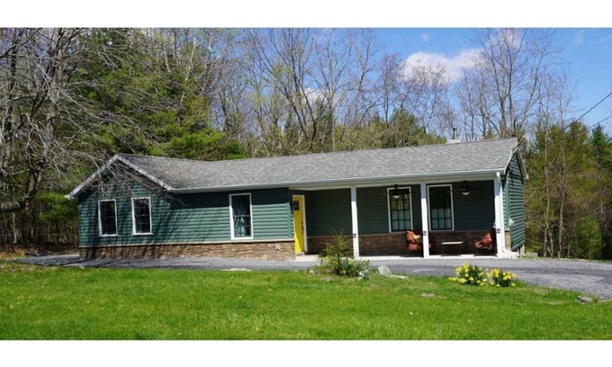 Cornwallville House | Contemporary Ranch on 23 private acres.