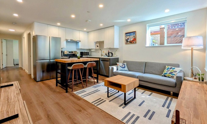 Hastings House | Convenient Ground-Floor Suite Near PNE with Easy Access Everywhere