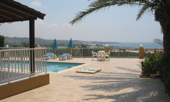 Pegeia House | Coral Bay, Peyia, Bungalow, disable friendly, sea view, pool