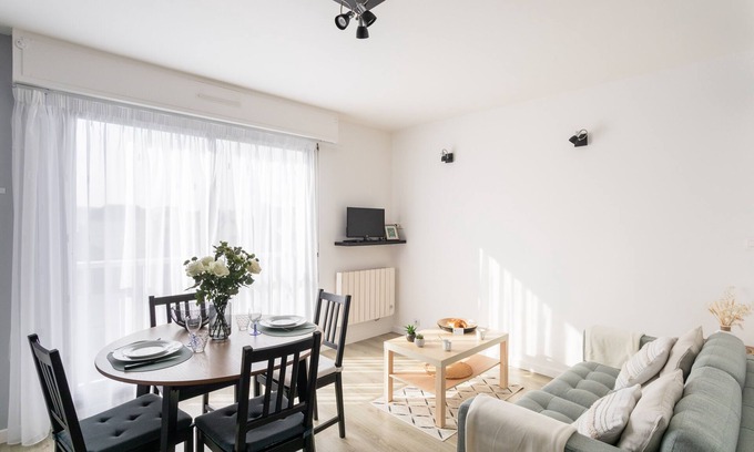 Dinard Apartment | Cosy Mimosa - A 2min à pied de la plage