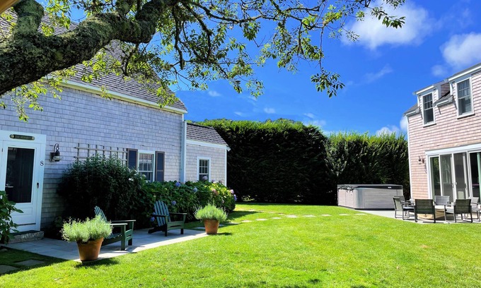 West of Town House | Cottage and Guest House - Close to Town, Spacious Yard, 9-Person Outdoor Spa