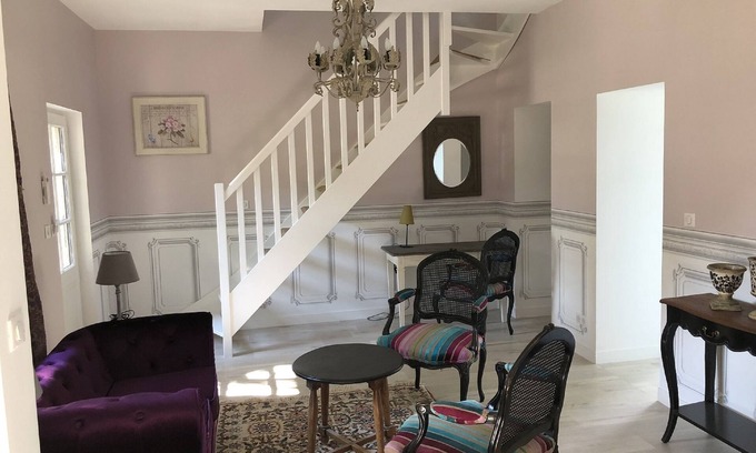 Azay-le-Rideau House | Cottage Parc Duplex of 70 m² for 2 people – 1 bedroom – 2 bathrooms –