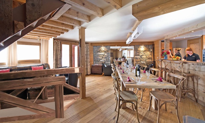 Val-d'Isere Ski Chalet | Cottage with garden and terrace
