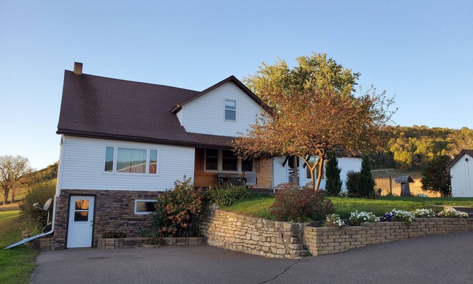 Fountain City Other | Country farm house located on 60 acres in peaceful valley by Fountain City WI