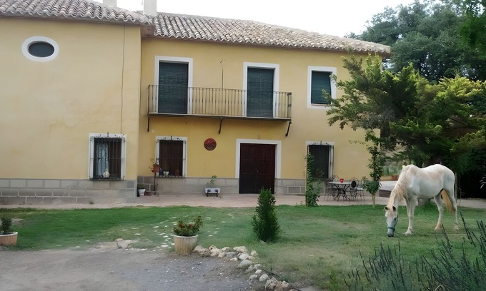Cehegin Villa | Country House 'Agroturismo Las Nieves Sur' with Mountain View, Shared Pool and Wi-Fi