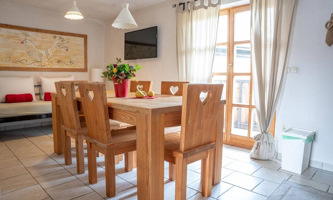 Gozd Martuljek Apartment | Country House Trata | Apartment 6 | Balcony | Mountain View