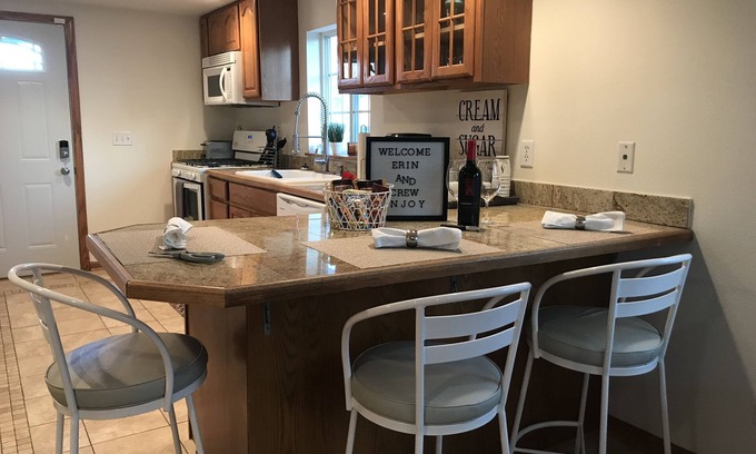 Racine House | Country Living! Professionally Cleaned, Self Check In - Sleeps 6