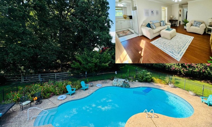 Franklin County Apartment | Countryside Carriage House with Pool Near Athens & Commerce-Kid & Pet Friendly