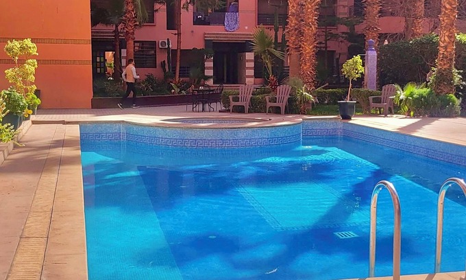 Hivernage Apartment | Cozy 1-bedroom apartment with pool in a prestigious district of Marrakesh.