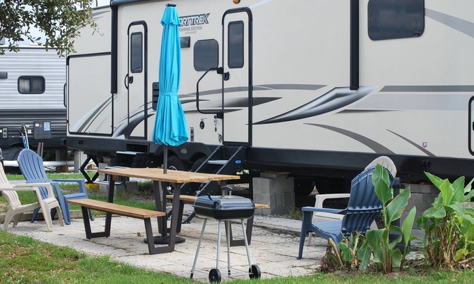 North Topsail Beach House | Cozy 2-bedroom travel trailer in wonderful North Topsail Beach
