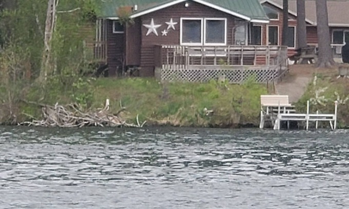 Chetek Cabin | Cozy 2 Bedroom LAKE FRONT Cabin on Chetek Chain of Lakes, GREAT LOT & LOCATION!