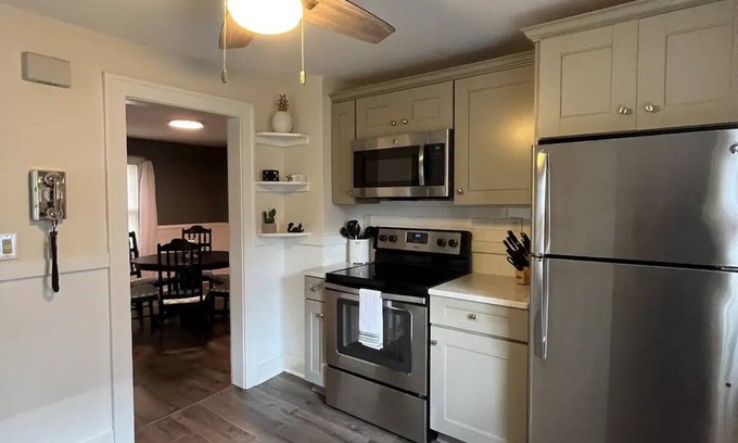 Perinton House | Cozy 2BR Fairport Village homenn