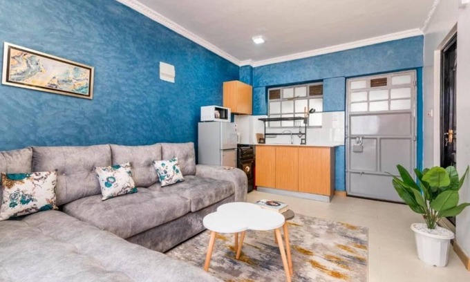 Ngara House | Cozy and modern 1-bedroom apartment in fabulous Nairobi Ngara CBD with WiFi.