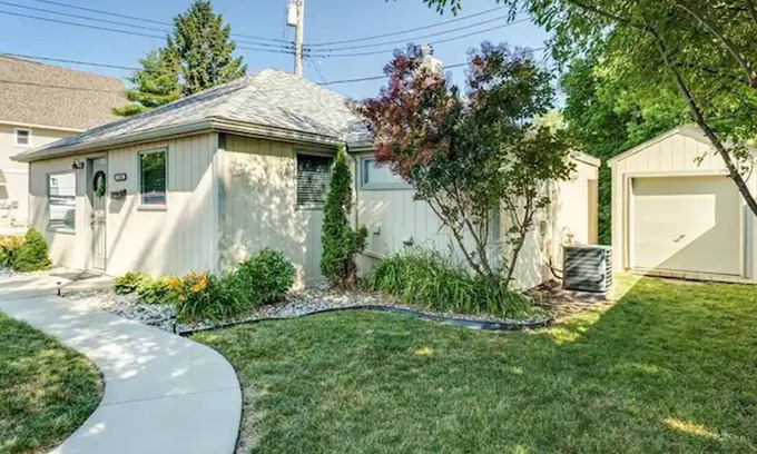 Port Huron Cottage | Cozy Black River Cottage with Private Dock and Boat Hoist-Sleeps 6