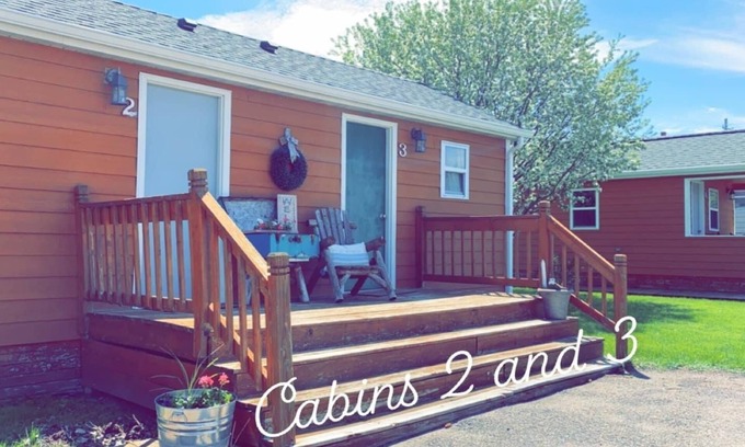 Napoleon Cabin | Cozy cabin. Sleeps 2-4. Includes kitchenette, Wi-Fi and an outdoor space.