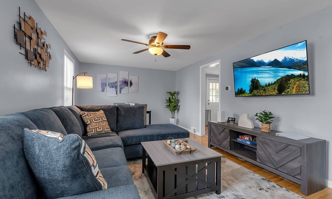 Cheektowaga House | Cozy Cleveland Hill Retreat: Perfect for Family Fun or Game Day Getaways!