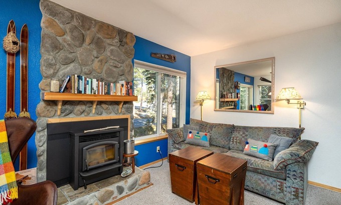 Bear Valley Condo | Cozy Condo with Fireplace - Tamarack Condo 19 by Bear Valley Vacation Rentals