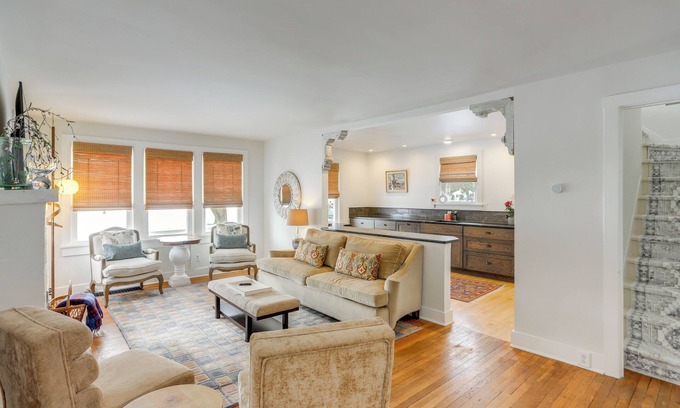 Milan House | Cozy Cottage in Historic Village: Near Cedar Point