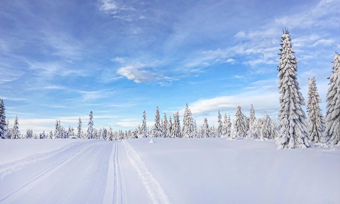 Sjusjoen House | Cozy cottage nestled in idyllic scenery of the Norwegian mountains.