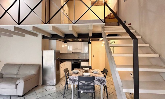 Stazione Apartment | Cozy dwelling on two levels in the historic heart of Bergamo