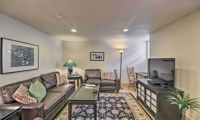 Old Town Apartment | Cozy Fort Collins Garden Apt in Historic Old Town!