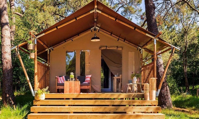 Bournoufay Apartment | Cozy Glamping Tent in Ardennes