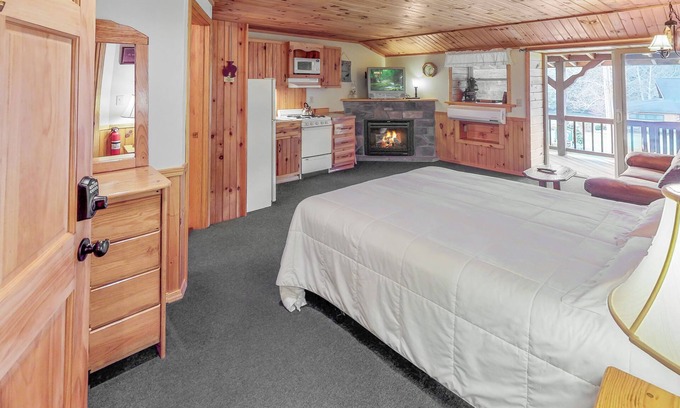Gaines Cabin | Cozy lodge near PA Grand Canyon & Cherry Springs fitness room, AC, WiFi