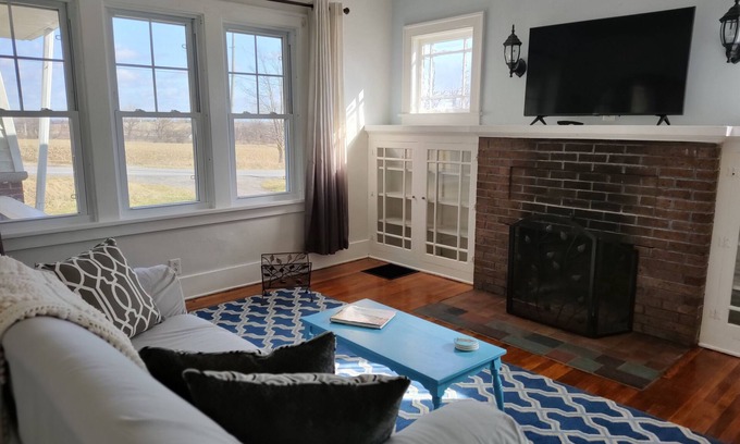 Holcomb House | Cozy, Private Country Home on a Farm in the Finger Lakes