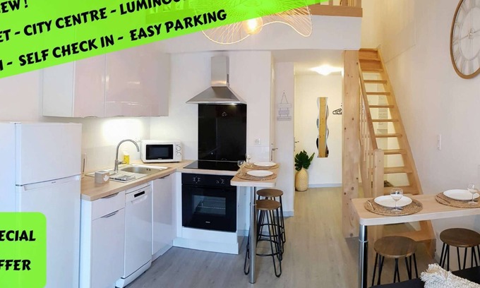 Le Puy-en-Velay Apartment | ★ Cozy ★ Quiet ★ City centre ★ Easy Parking ★ WIFI ★