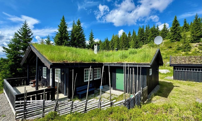 Ringsaker House | Cozy spacious cabin with sauna at Natrudstilen