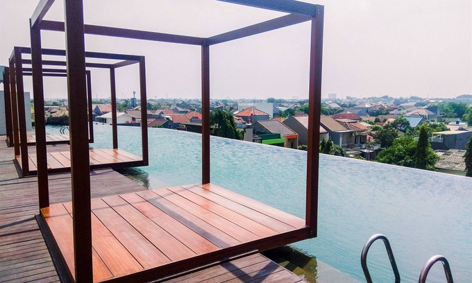 Pekayon Jaya Apartment | Cozy Studio Grand Kamala Lagoon Apartment