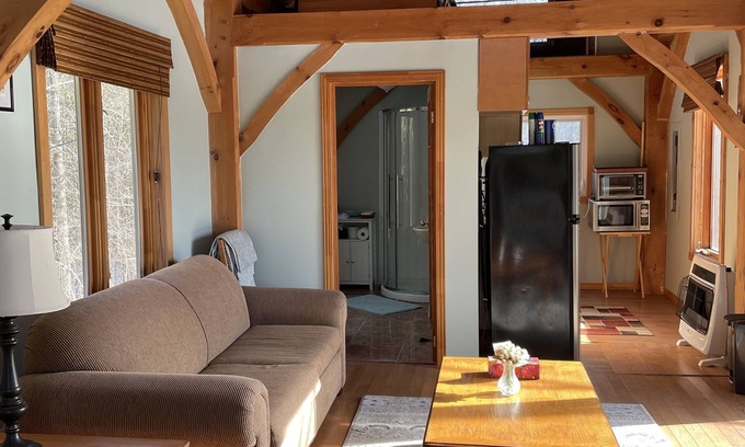 Markdale Cottage | Cozy Timberwood cottage on 75 acres of privacy.