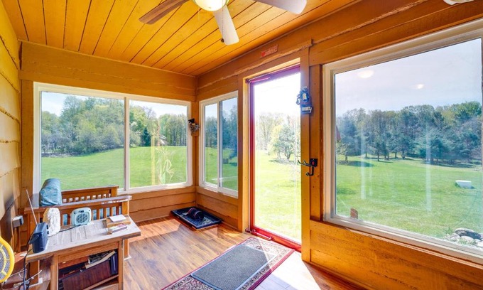 Williamstown Apartment | Cozy Upstate New York Getaway with Fire Pit!