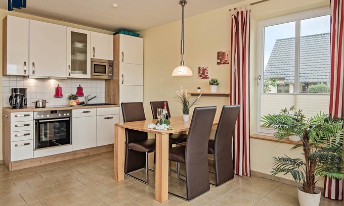 Korswandt House | Cozy vacation apartment Angela 1 - with fireplace & terrace