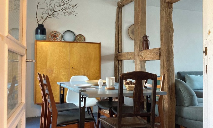 Bad Wilsnack House | Cozy vacation home with natural garden, well equipped kitchen, and WiFi