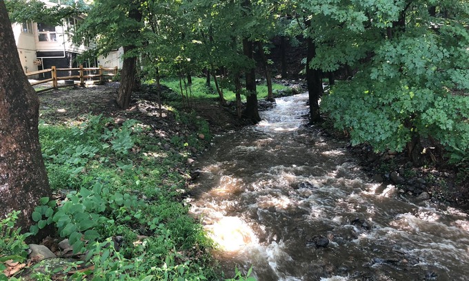 Beemerville House | Creekside Lodge on the Delaware River with a Seasonal Creek in the side yard