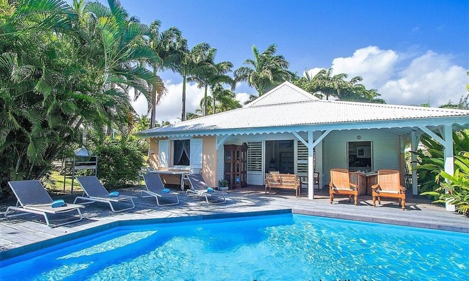 Sainte-Rose Villa | Creole villa with sea view and private pool between Ste Rose and Deshaies