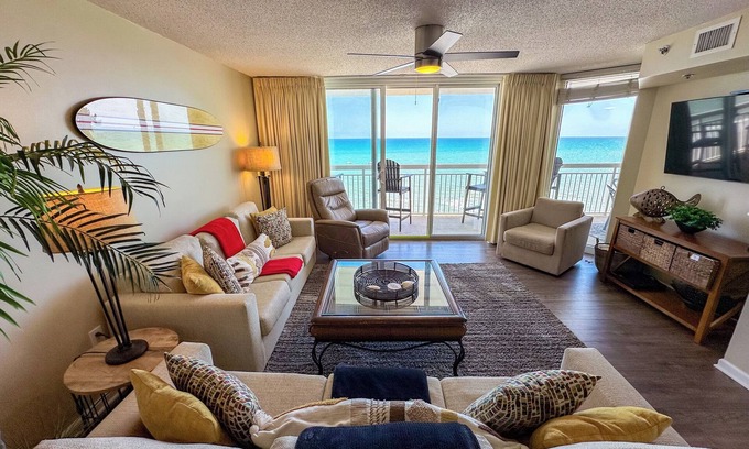 Crescent Beach Condo | Crescent Shores S 1210 - Oceanfront Luxury & Unmatched Views!
