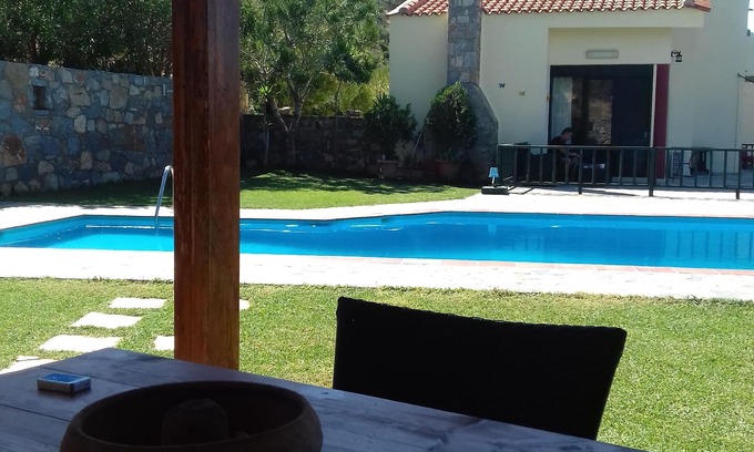 Milatos Villa | Crete-Lassithi- Seaside village Milatos villa up to 15 people, swimming pool