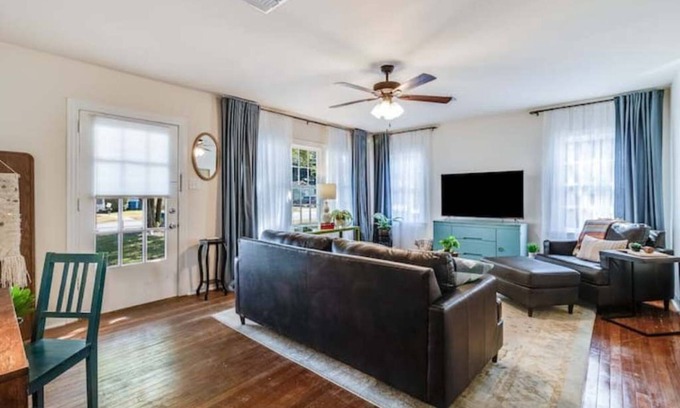 Freetown - Port Rico House | Cute Cottage near University and Downtown with Parking & Laundry