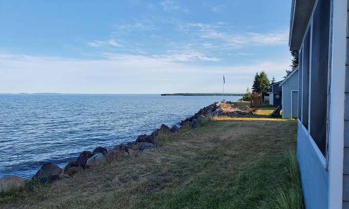 Lake Linden House | Cute Waterfront House on Lake Superior