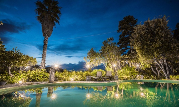 Province of Messina Villa | Cycas Ordile Villa Heated Pool + Sauna