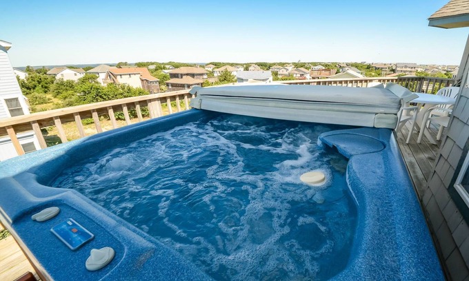 Carolina Dunes House | D0474 Banana Republic. Private Pool, Ocean & Sound View, Linens, WiFi!