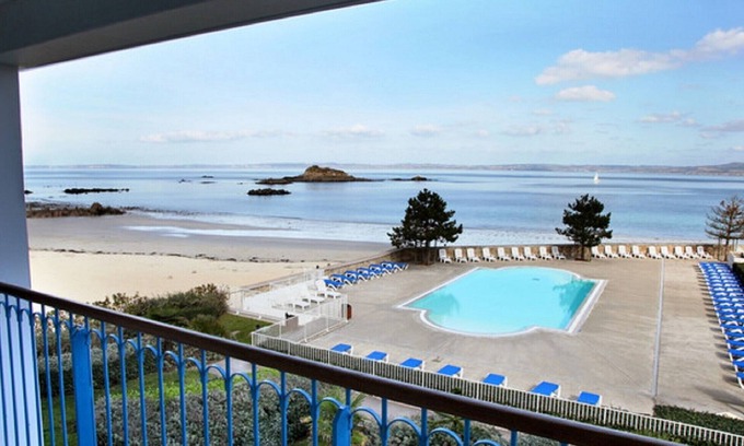 Treboul Apartment | D4203 - Apartment T2 in Residence with swimming pool; Sea view !