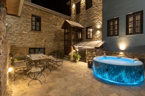 Nymfaio Villa | Dandy Villas Nymfaio - Snow Queen - Sauna - Fireplace - Up to 6 adults 2kids
