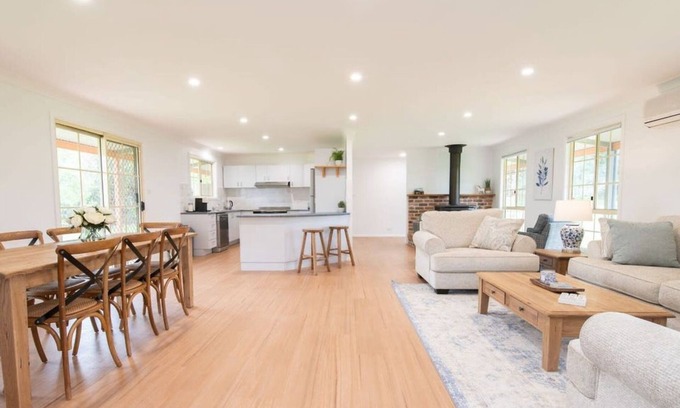 Orange House | Darcy Brown House - Modern Farm Stay, Games Room