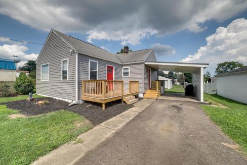 Natrona Heights House | Deck and Patio Inviting Abode in Natrona Heights!